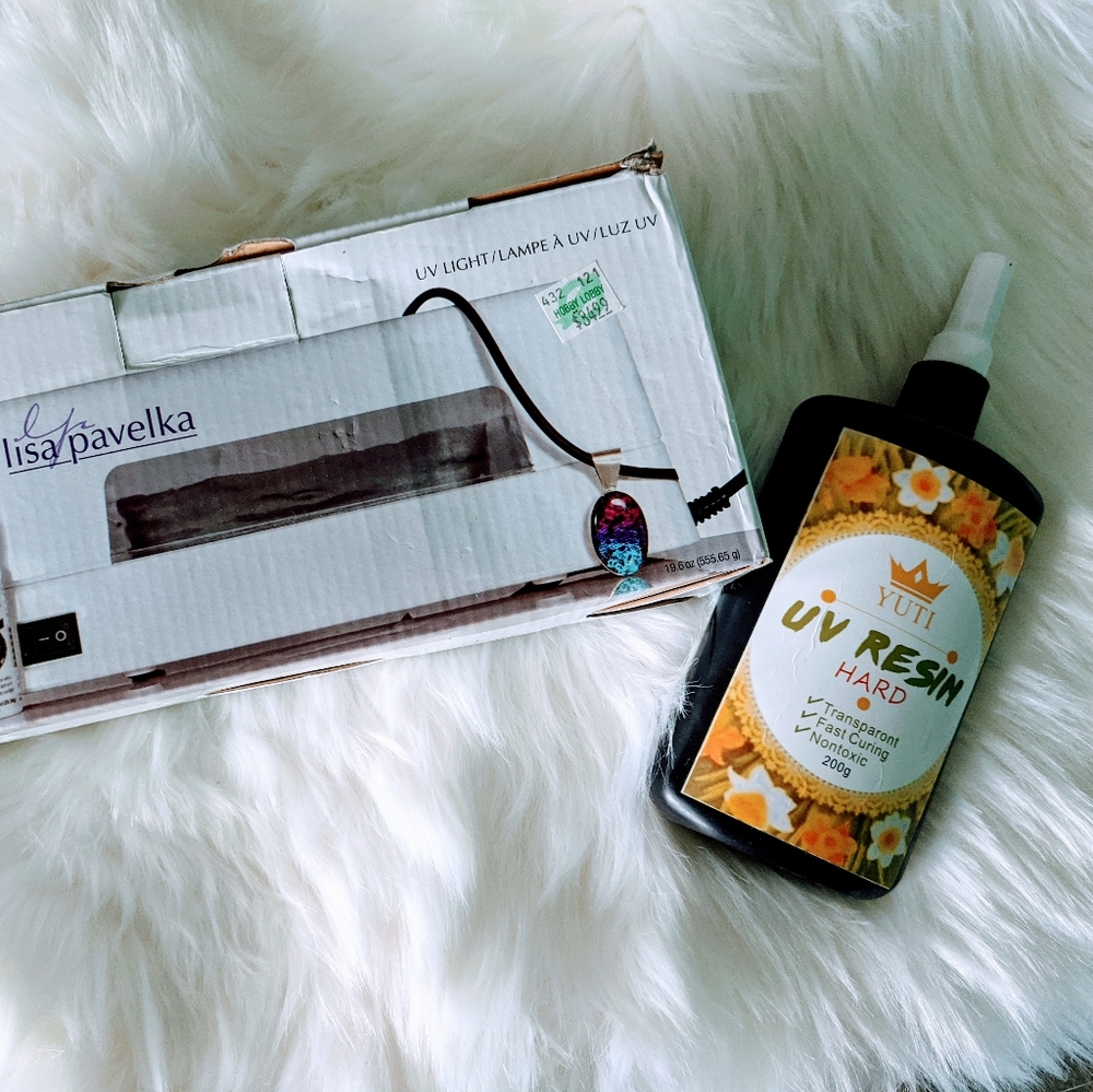 Resin Kit - UV Resin and UV Lamp